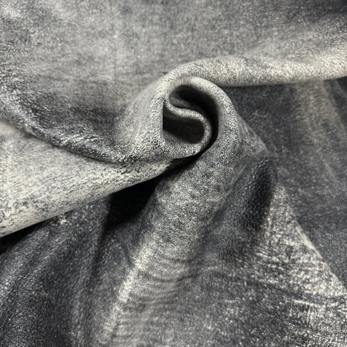 Distressed Weathered Lamb Suede, Nappa Back, 2-3 oz 5 - Image 4