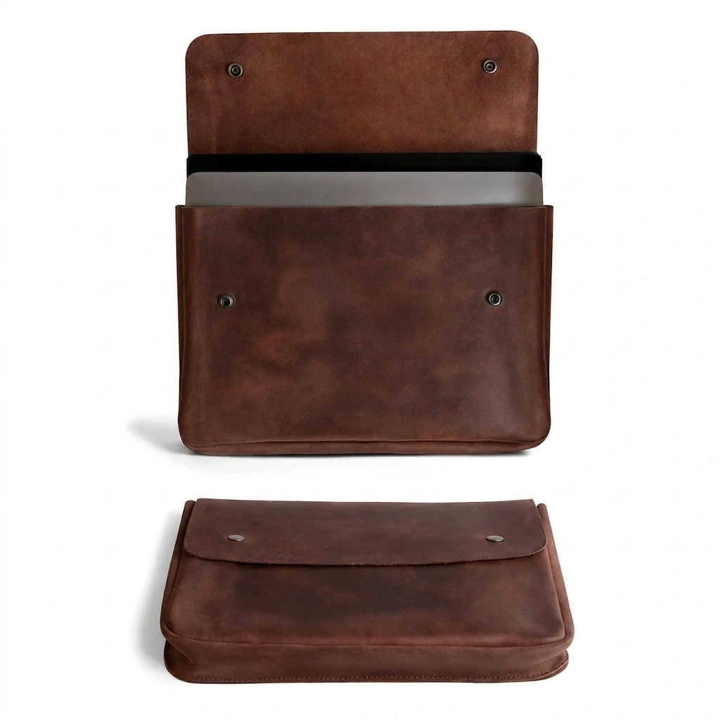 Leather Vintage Folder Holder - Image 2