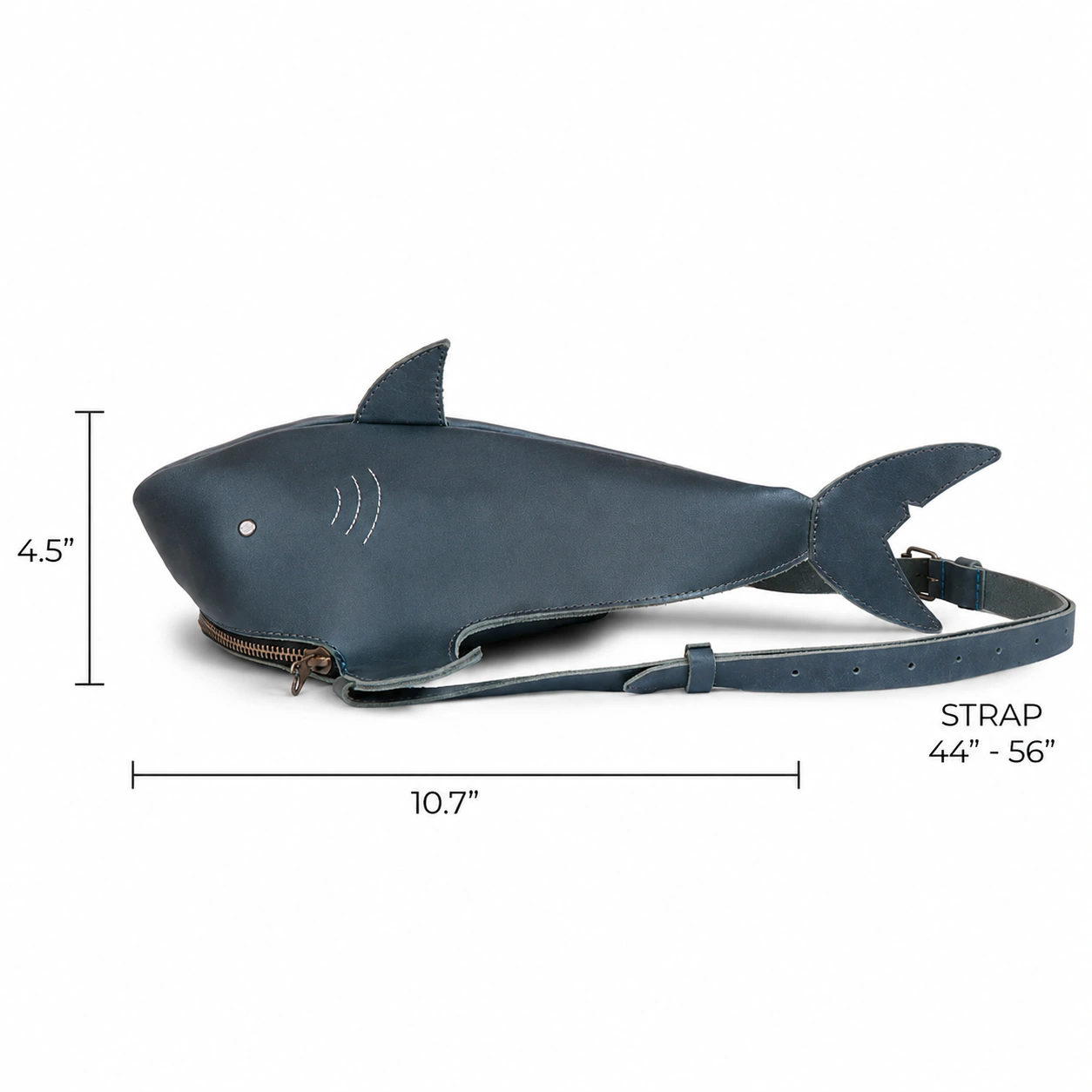 Shark-Shaped Shoulder Bag - Image 5